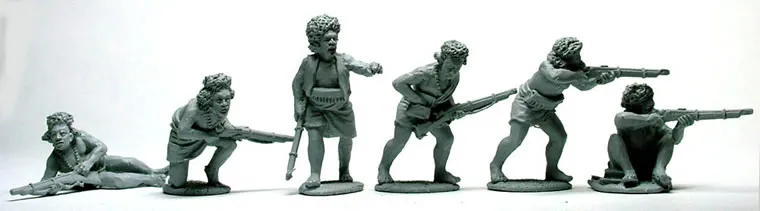 Perry Miniatures Sudan SA10 figurines 28mm Beja tirailleurs