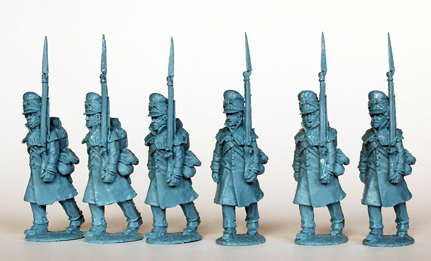 Perry Miniatures BH 172 infanterie capote marche 28mm