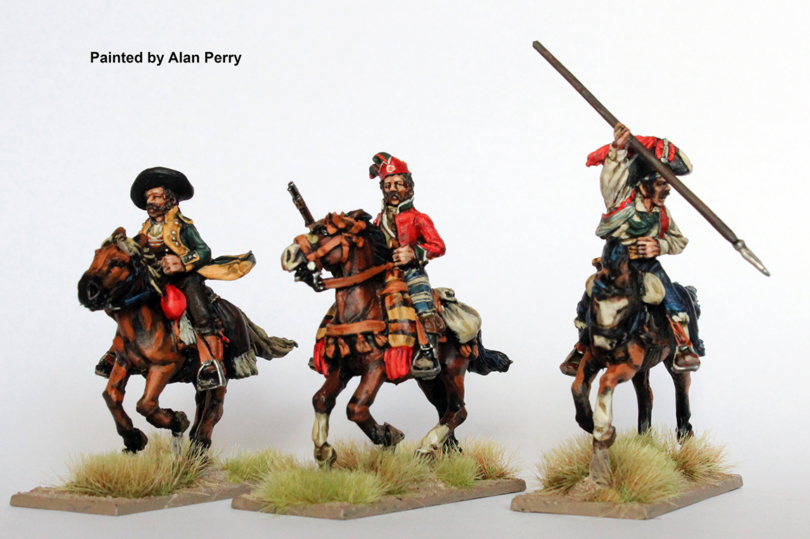 Perry Napoleonic SPA 58 figurines guérillas montées au galop