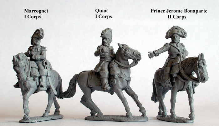 Perry Miniatures Napoleonic FN14 figurines généraux à cheval