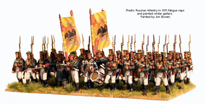 Perry Miniatures RN 20 Infanterie russe 40 figurines