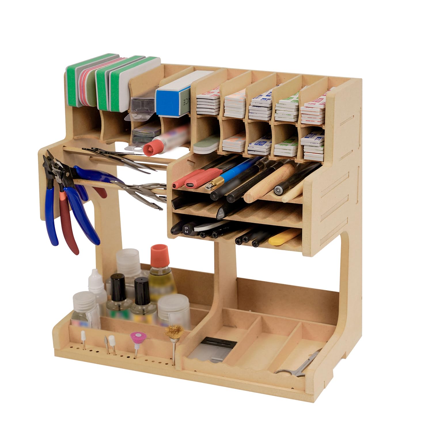 Bucasso Hobby Organizer GK1 rack bois peinture Tamiya
