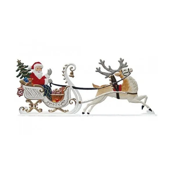 ART GIRONA Miniatures St. Nicholas figurine traîneau Noël