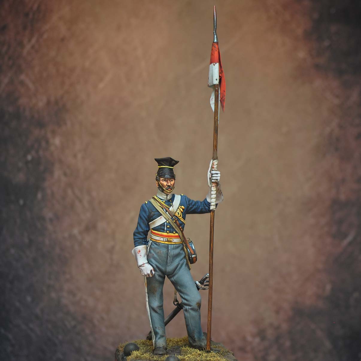 Art Girona 70mm Private 17th Lancers figurine 1854