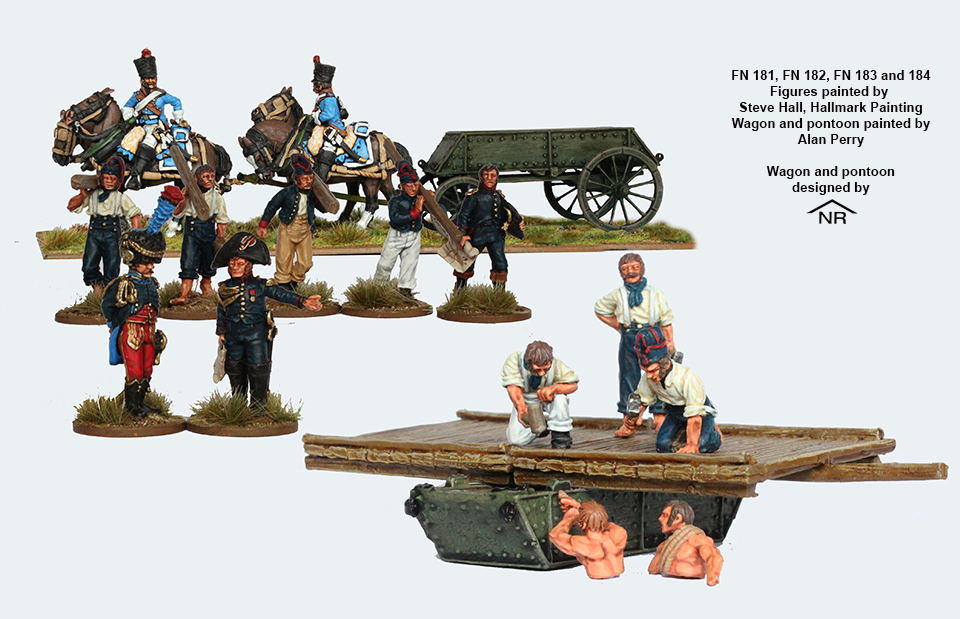 Perry Miniatures FN 183 Ponton napoléonien maquette 9 cm