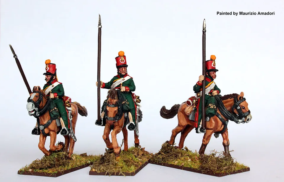 Perry Napoleonic FN 220 2e Éclaireurs figurines cavalerie galop