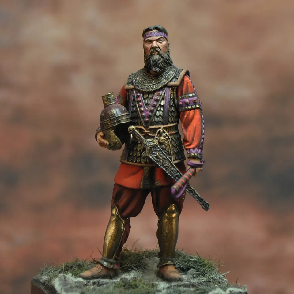 Art Girona Atheas King of Scythia figurine historique