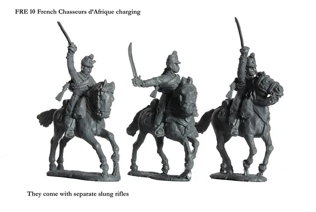 Perry Miniatures FRE10 chasseurs d'Afrique figurine 28mm métal