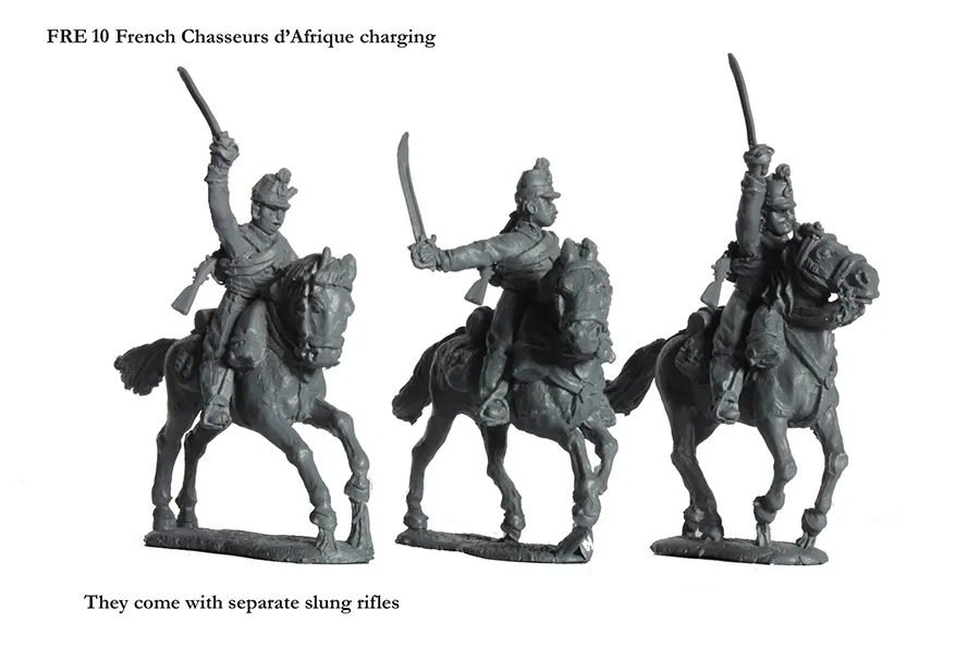 Perry Miniatures FRE10 chasseurs d'Afrique figurine 28mm métal