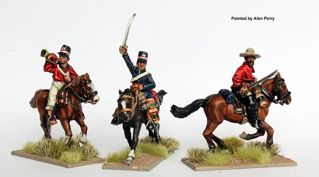 Perry Miniatures Triple Alliance TA 21 figurines cavalerie galop