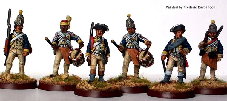 Perry Miniatures AW76 Hesse-Cassel Grenadier figurines 28mm