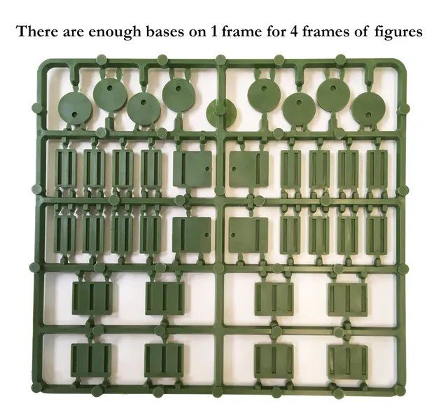 Perry Miniatures B 59 socles TravelBattle figurines