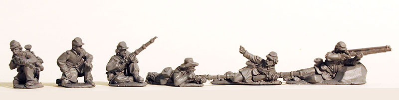 Perry Miniatures ACW 86 tireurs Berdan commandement