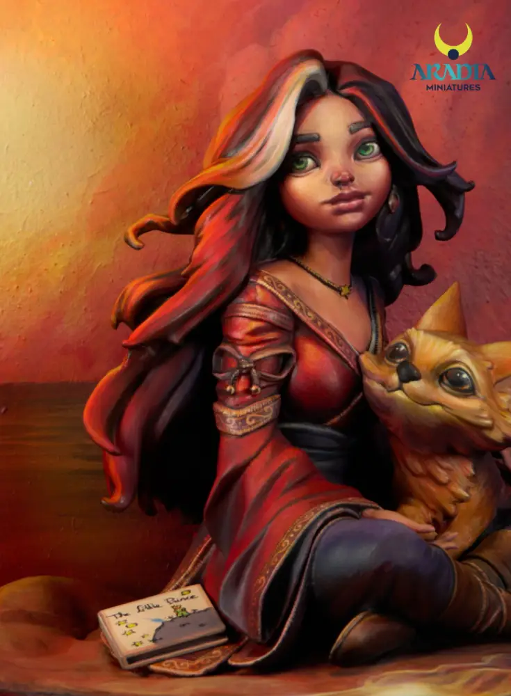 Aradia Minis Classic Fantasy Eiren's Wednesday figurine à peindre