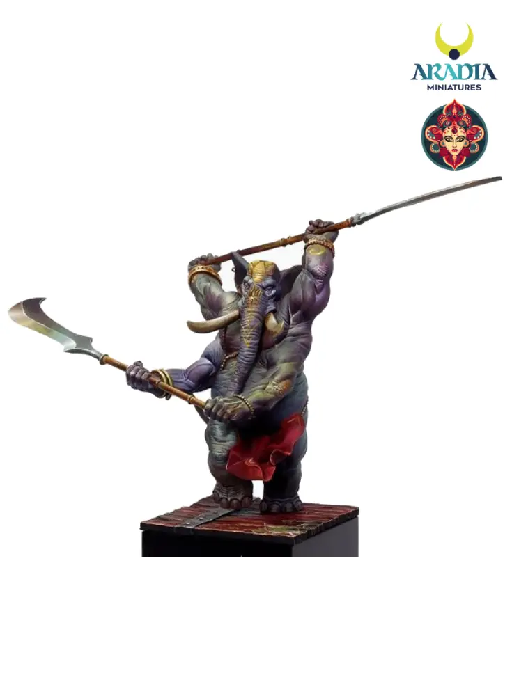 Aradia Minis Kali Yuga Ganesh figurine résine 75mm