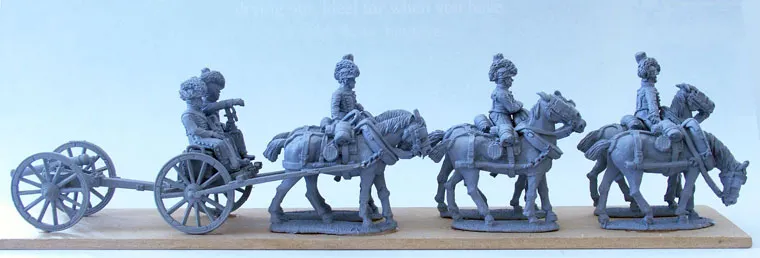 Perry Miniatures Napoleonic BH41 Royal Horse Artillery figurines 6pdr