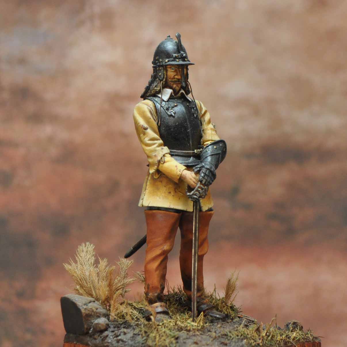 Art Girona International Serie Nathaniel Fiennes figurine cavalerie