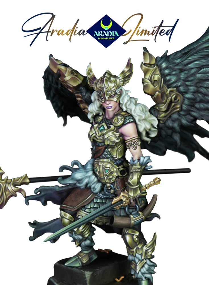 Aradia Classic Svanraven figurine à peindre esprit corbeau