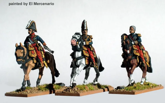 Perry Carlist War ISA1 figurines haut commandement