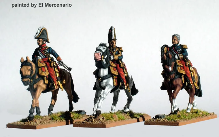 Perry Carlist War ISA1 figurines haut commandement