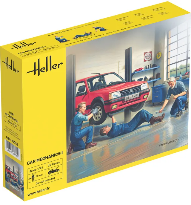 Heller Historical Collection Car Mechanics I 1/24 Figurines