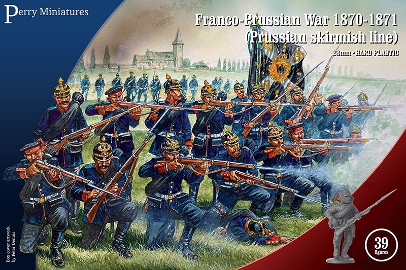 Perry PRU 2 infanterie prussienne tirailleurs boîte 39 plastique
