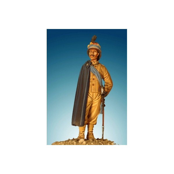 ART GIRONA Miniatures Officier artillerie Italie 1889 figurine