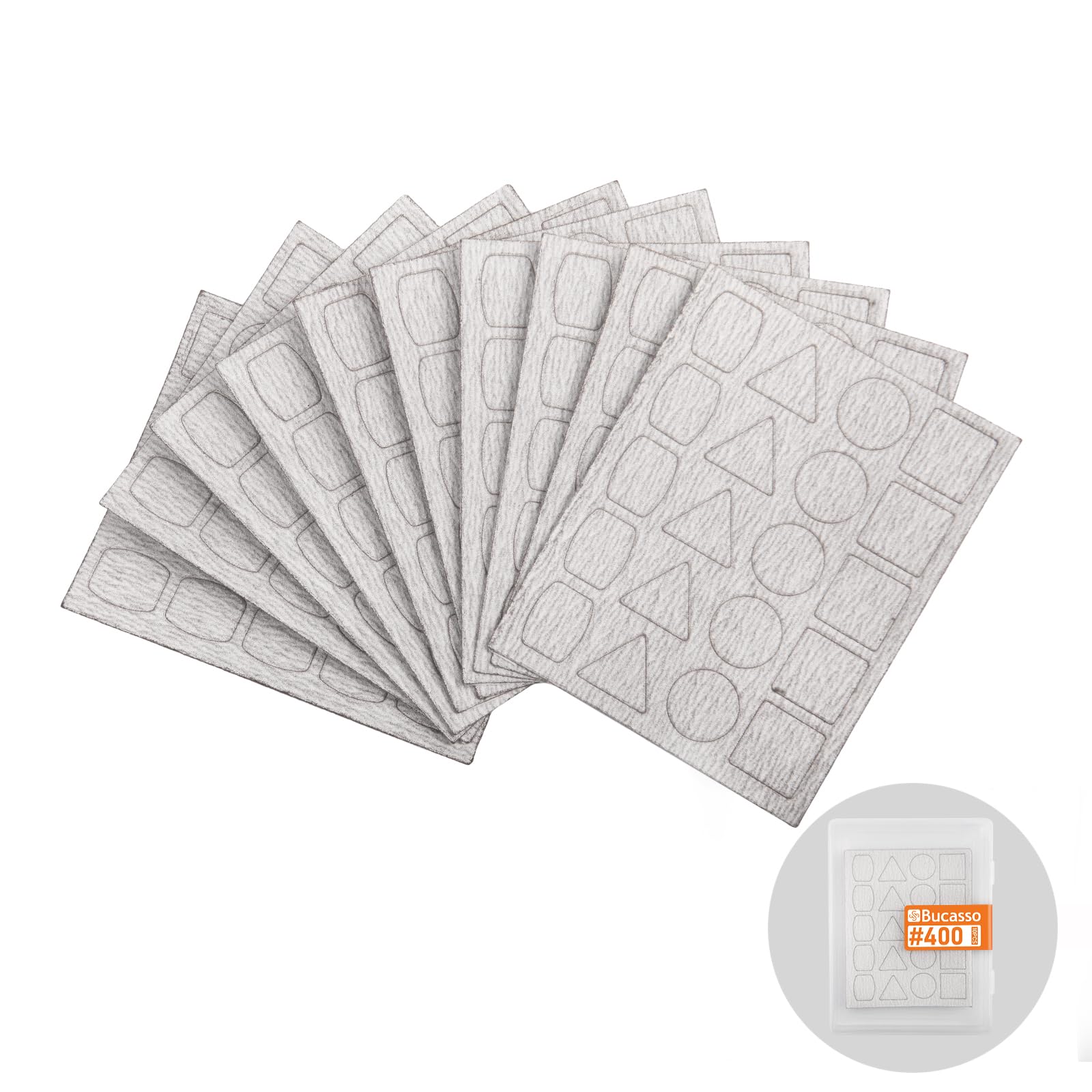 Bucasso Tools papier verre grain 240 PLH-1000 PLH-2000