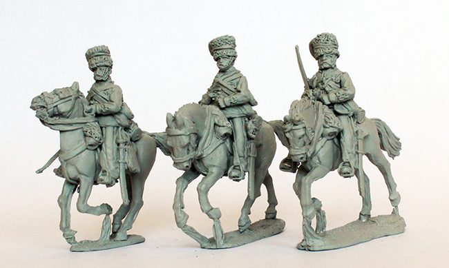 Perry Miniatures BIF 41 figurines commandement hussards au galop 28mm