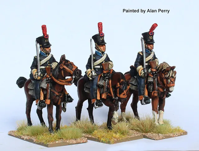 Perry Miniatures Napoleonic PORT 22 figurines cavalerie ligne shako