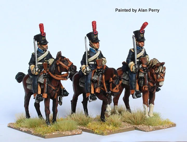 Perry Miniatures Napoleonic PORT 22 figurines cavalerie ligne shako