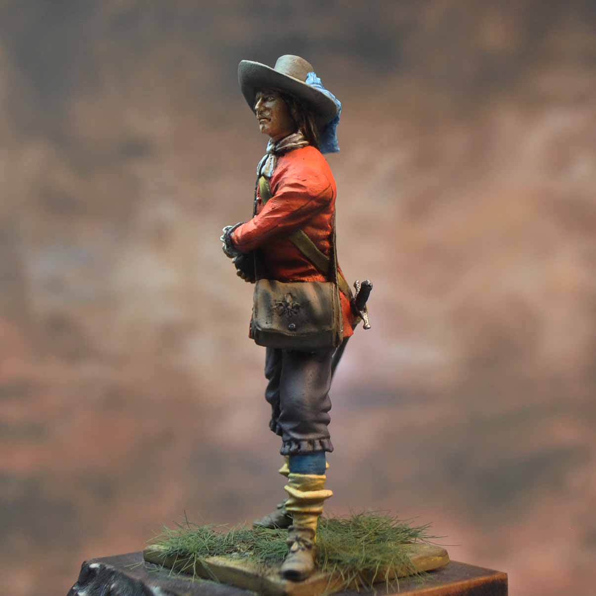 Art Girona General Serie fantassin grenade figurine 54mm