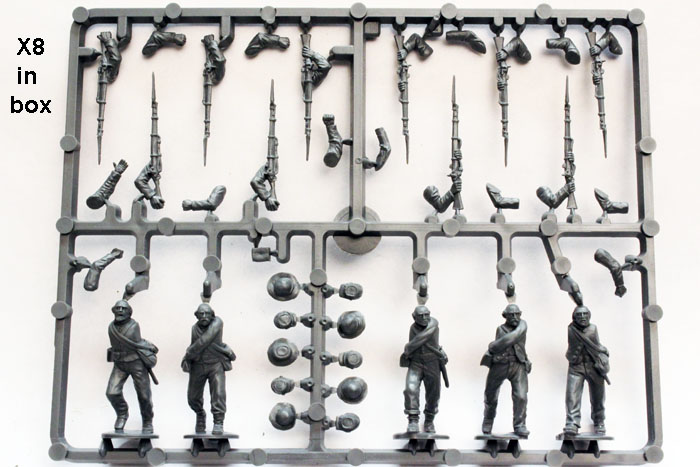 Perry Miniatures ACW80 Infanterie Confédérée boîte 28mm