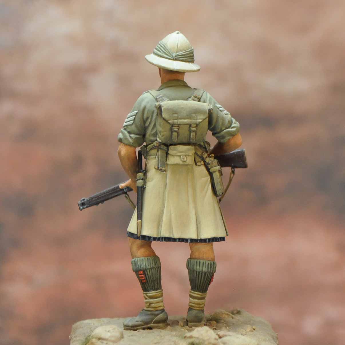Art Girona International Serie Sergeant 2nd battalion Seaforth Highlander 1931 figurine