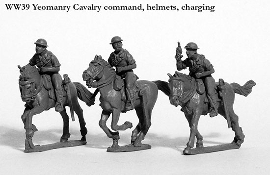 Perry Miniatures World War 2 WW39 figurines cavalerie charge