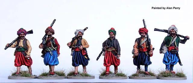 Perry Miniatures Napoleonic OT 46 figurines irréguliers en marche