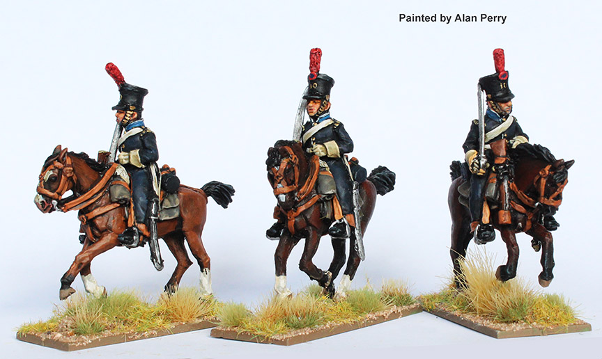 Perry Miniatures Napoleonic PORT20 Cavalerie figurines galop shako