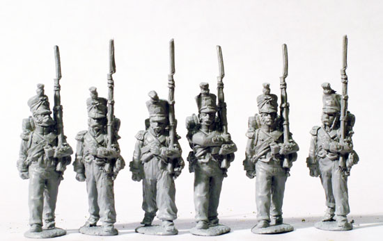 Perry Napoleonic FN 159 Voltigeurs Grenadiers figurines métal