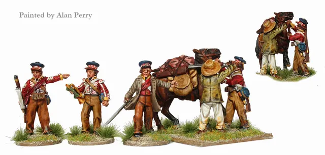 Perry Miniatures CFB 1 72nd Highlander figurines commandement