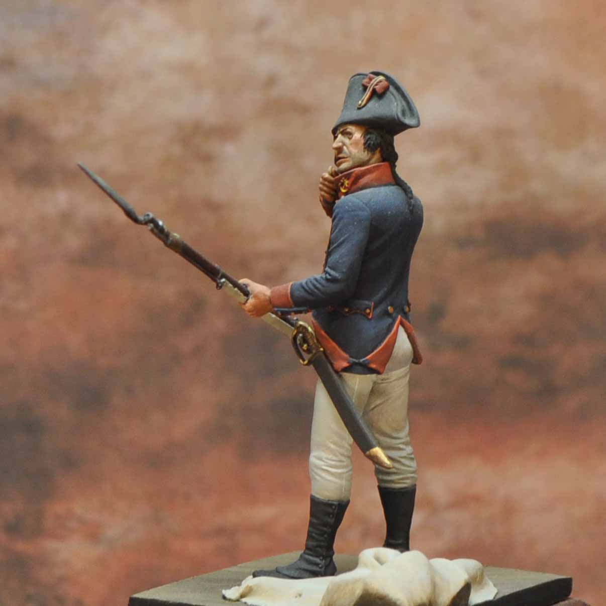 ART GIRONA Napoleonic War Series Infante de Marina Trafalgar 1805 figu
