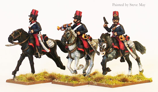 Perry Miniatures Carlist War ISA72 lanciers polonais commandement