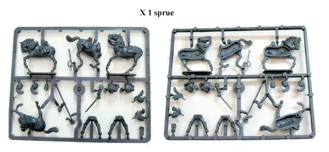 Perry Miniatures B17 Cuirassiers français grappe plastique 1812-1815