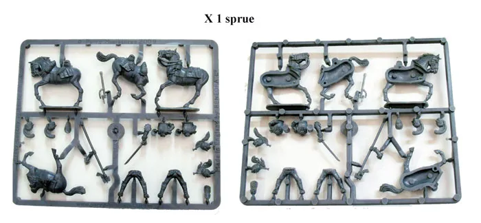 Perry Miniatures B17 Cuirassiers français grappe plastique 1812-1815