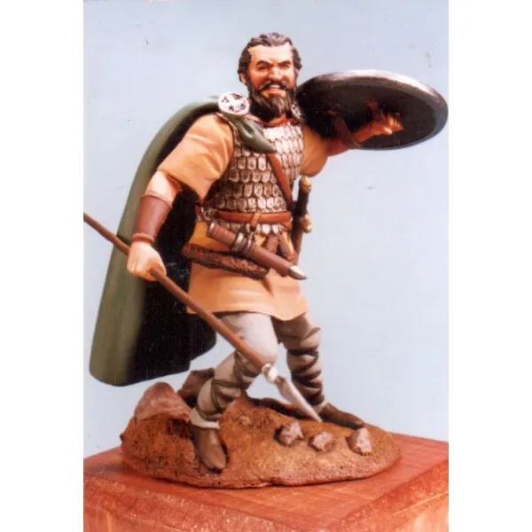 ART GIRONA Miniatures Welsh Chieftain 1270-1280 figurine médiéval