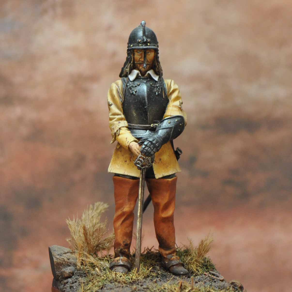 Art Girona International Serie Nathaniel Fiennes figurine cavalerie