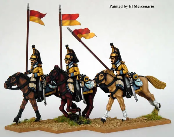 Perry Miniatures Carlist ISA14 cavalerie lanciers figurines 28mm