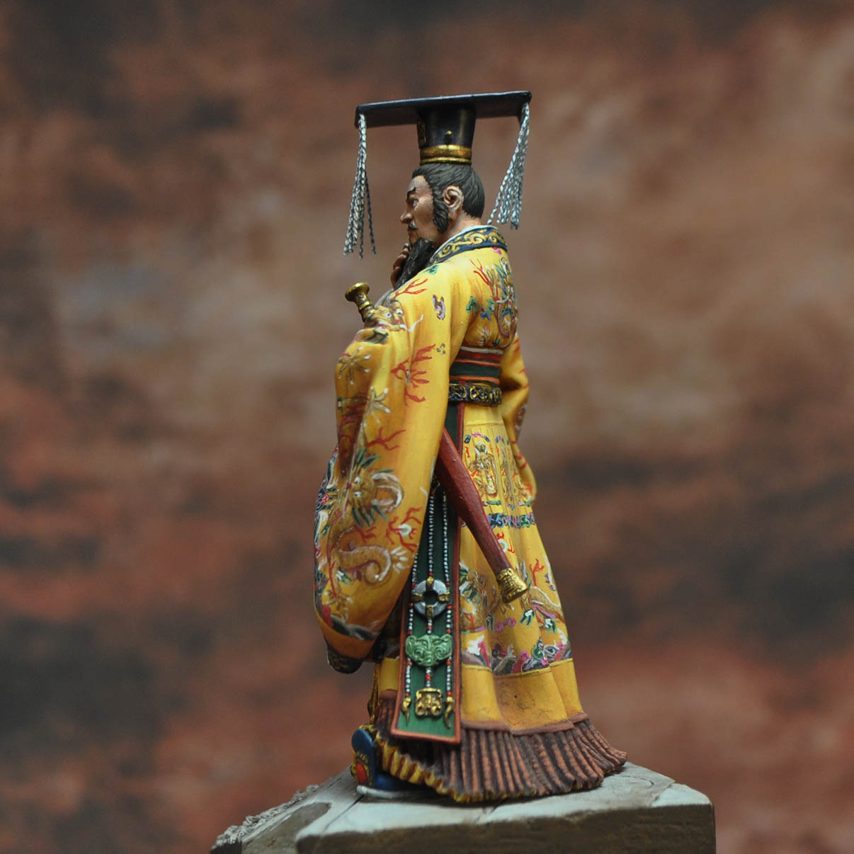 ART GIRONA Serie Historical Qin Shi Huang figurine Chine