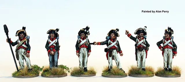 Perry Napoleonic SAX 30 artilleurs figurines métal 1809