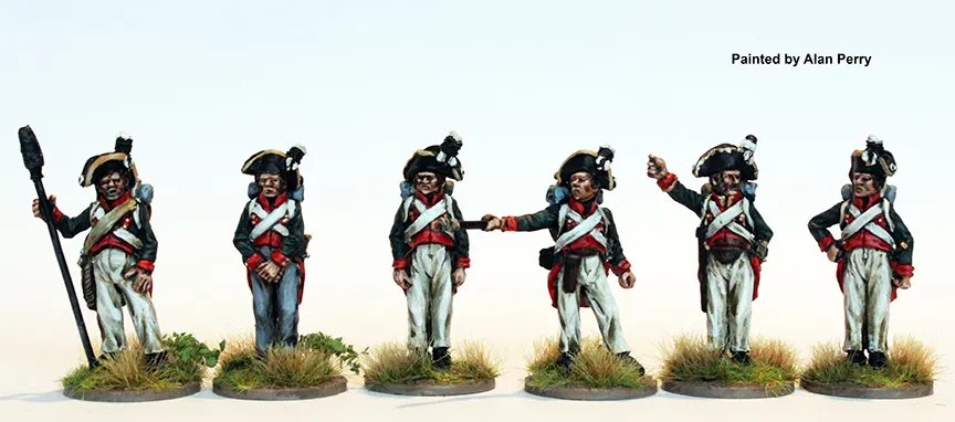 Perry Napoleonic SAX 30 artilleurs figurines métal 1809