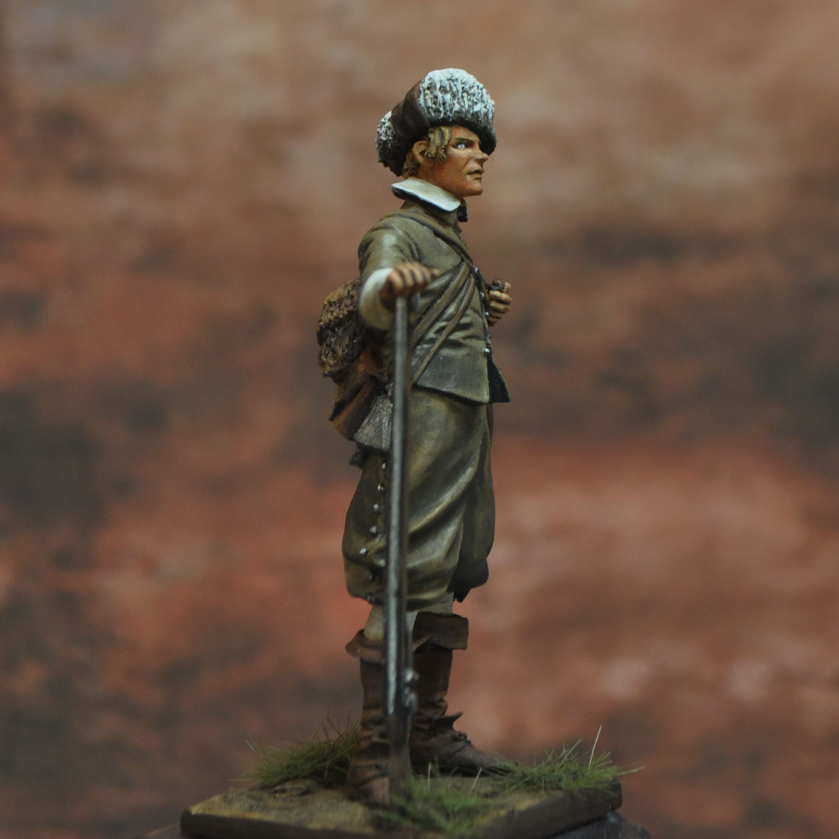 ART GIRONA General Serie Mousquetier Régiment Blanc figurine